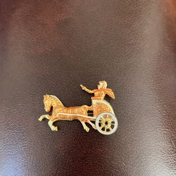 Vintage Chariot Pin