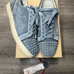 Christian Louboutin Louis Jr Spike “Titan Matte” Size 13 US/ 45 EU In Men 