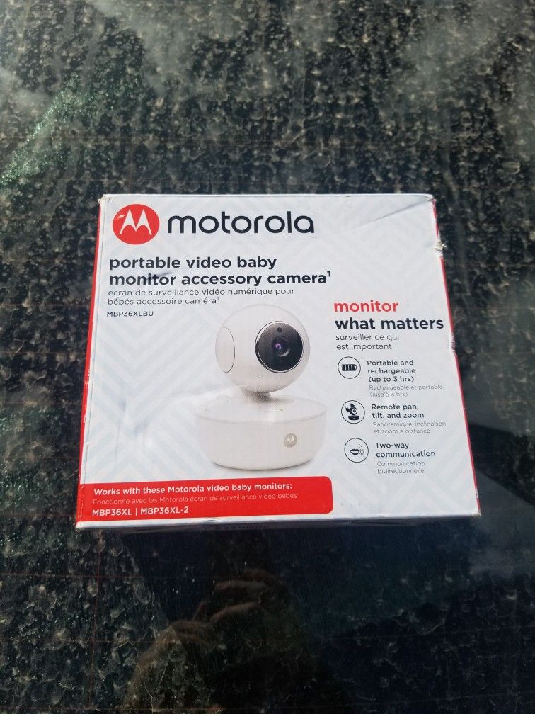 Motorola Portable Baby Monitor Baby Camera Nanny Cam