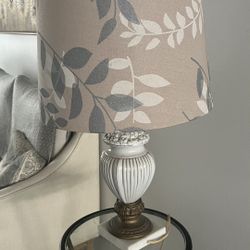 Antique Blue Lamp - $75