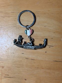 Venezia/Venice Gondola Souvenir Keychain