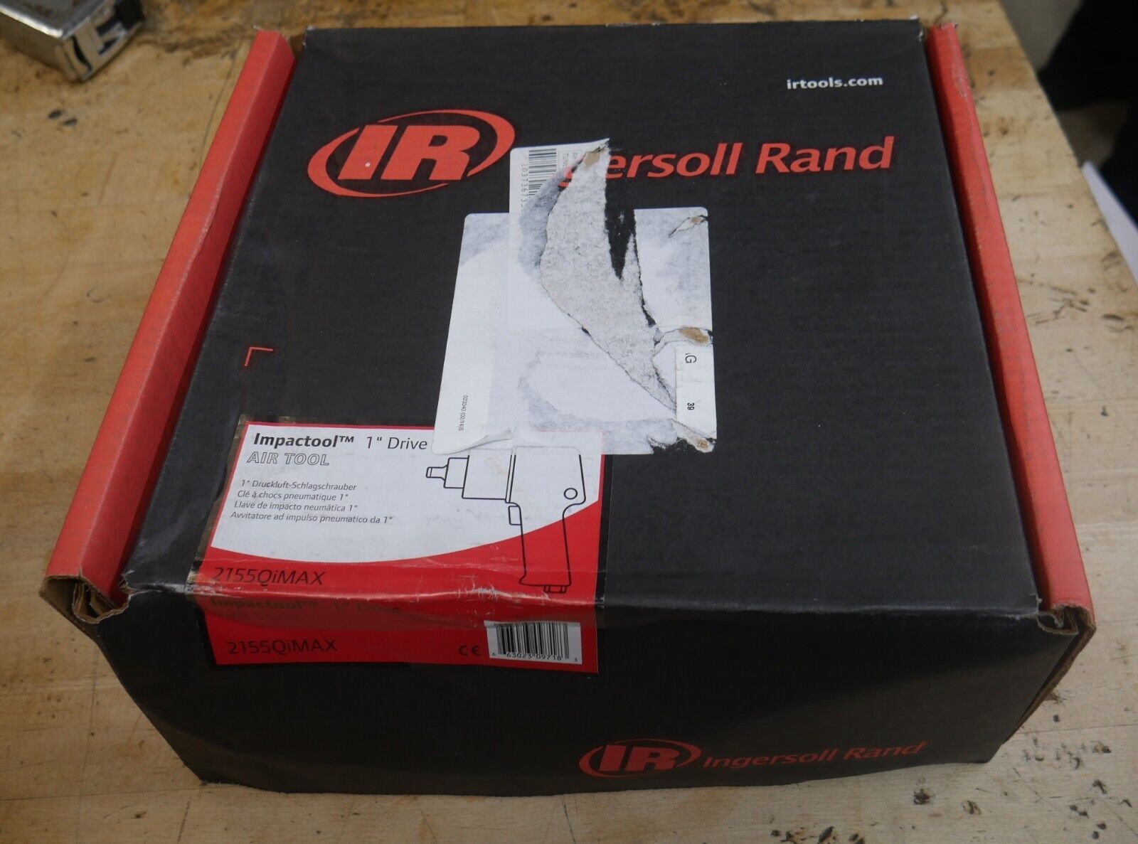 Inderson Rand AIR IMPACT WRENCH 1" 2000FT-LB IRT2155QIMAX Brand New!
