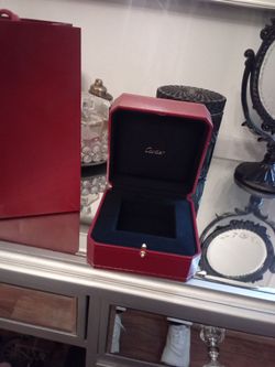 Cartier watch box