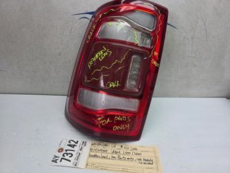 broken lens 2019 - 2020 - 2022 - 2024 DODGE RAM 2500 LEFT LED TAIL LIGHT OEM AY73142