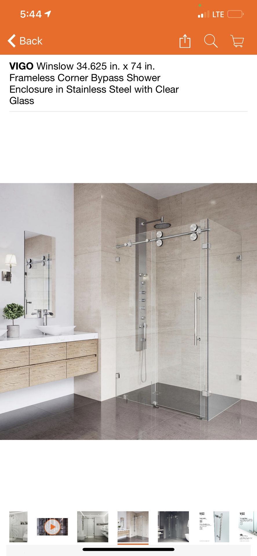 Sales On Shower Door 60”,68”to 72” Ask For Prices