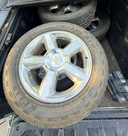 Chevrolet Truck. Wheels with tires. Set