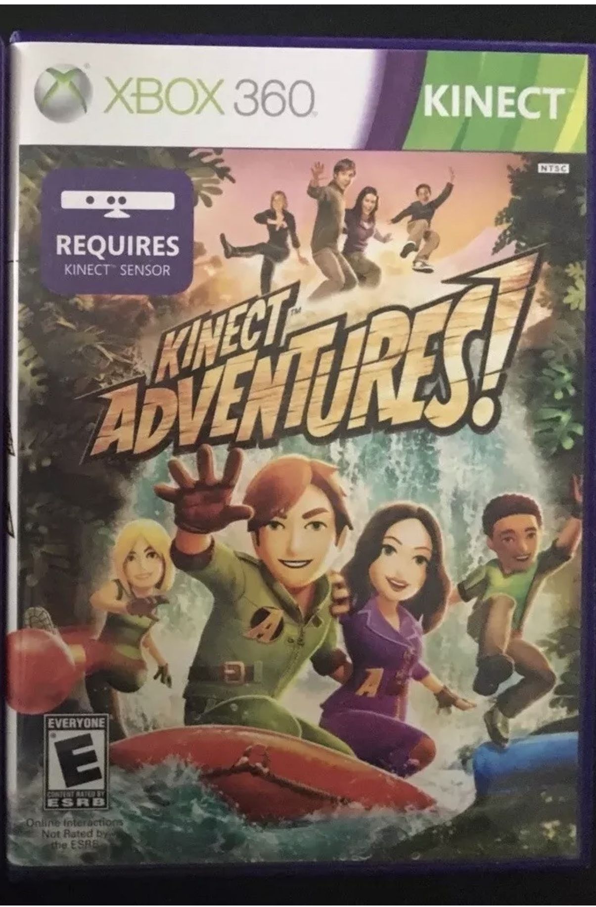 Kinect Adventures! (Xbox 360, 2010) Complete CIB