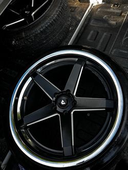 20 inch staggered rims