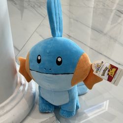 Build-A-Bear Exclusive Mudkip Plushie With Original Tags