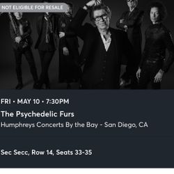 Psychedelic Furs tickets
