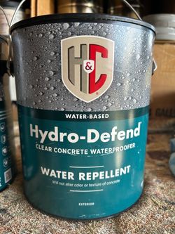 Clear coat for concrete! New