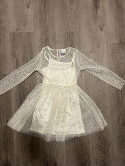 Star Shimmery Dress Sz 6/6x