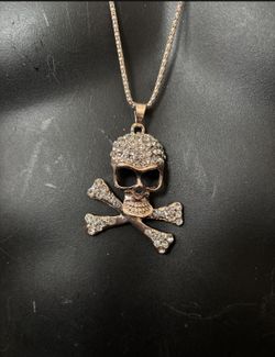 Crystal Skull Necklace