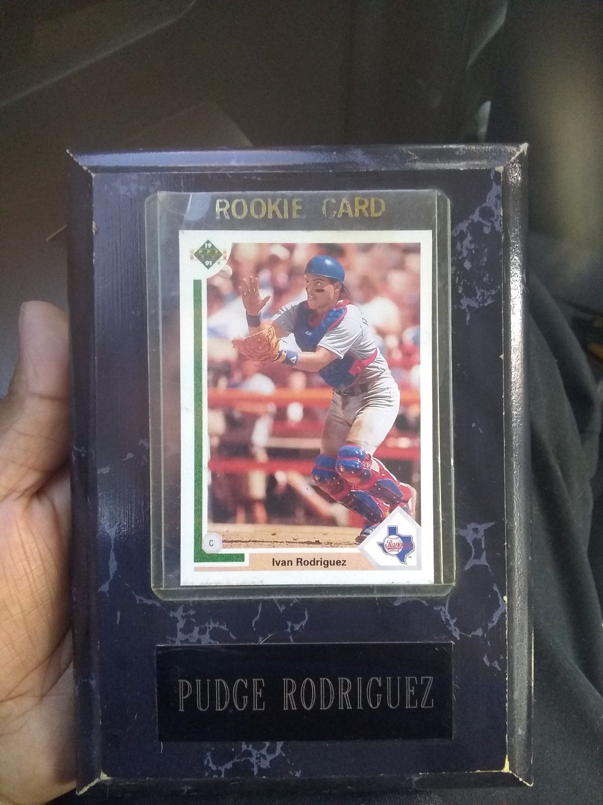 Ivan Rodriguez baseball card