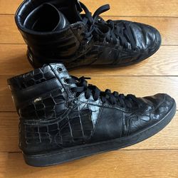 RARE Saint Laurent croc skin high size 10(43)