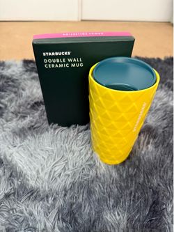 Starbucks Hawaii Collection Double Wall Ceramic Travel Mug w/ Box