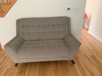 The room place 2 piece sofa and loveseat