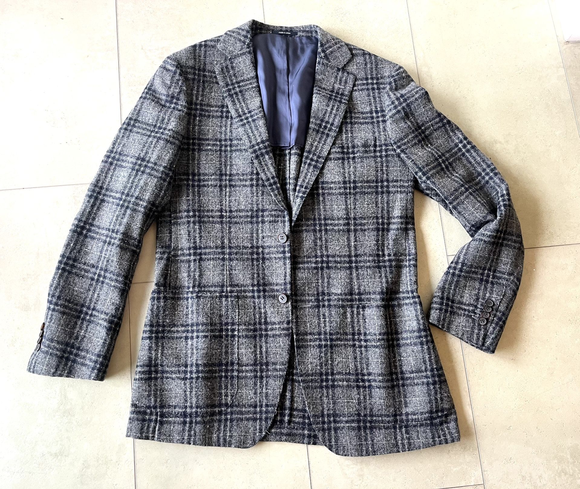 Suit Supply Alpaca Wool Blazer