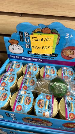 Whosale bulk 12 pc dumpling butter banana strawberry toy squeeze dim sum