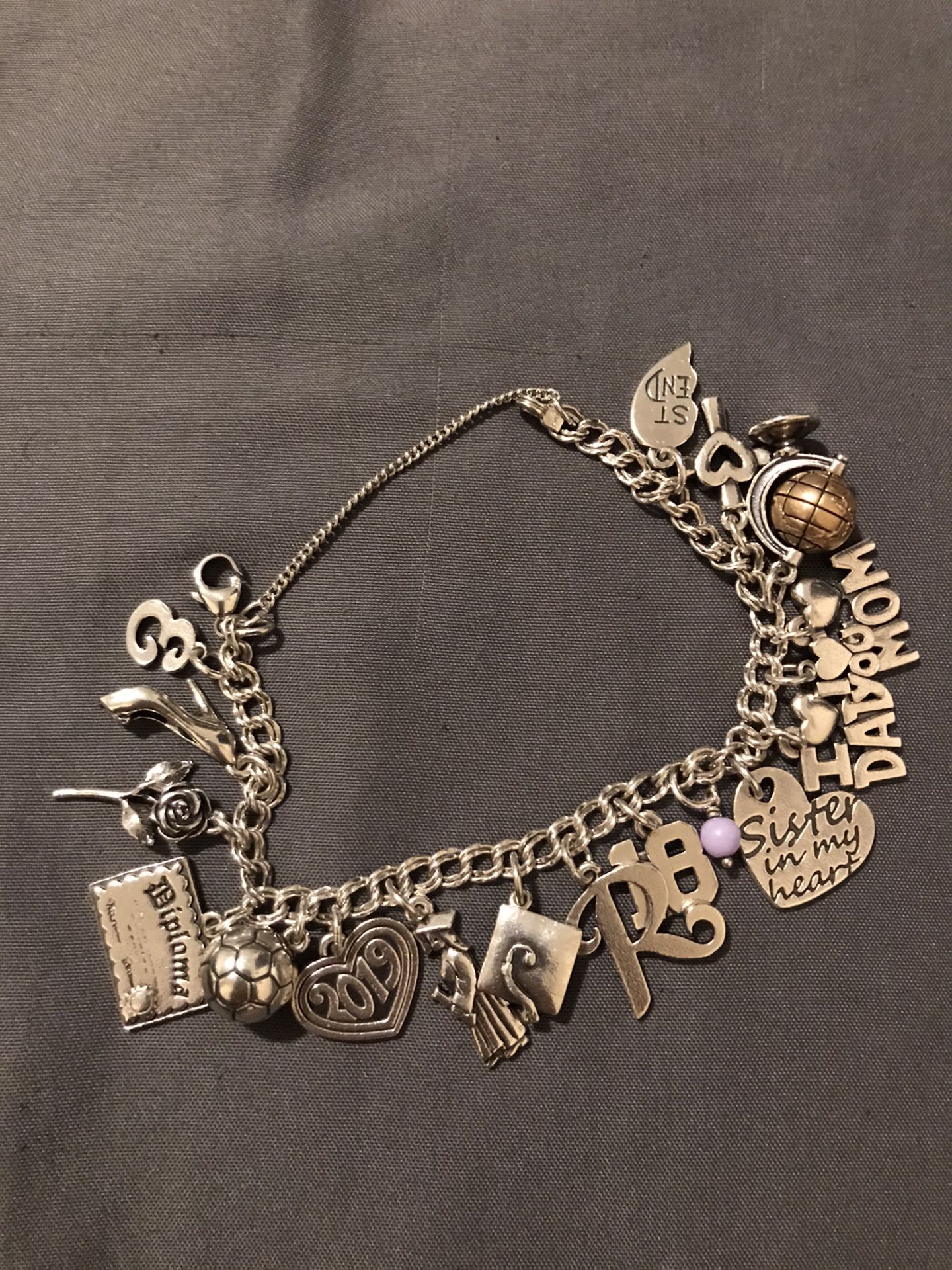 James Avery charms&and bracelet