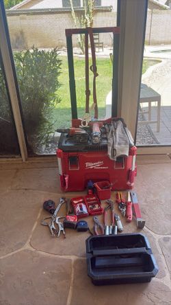 Milwaukee pack with tools , need gone asap