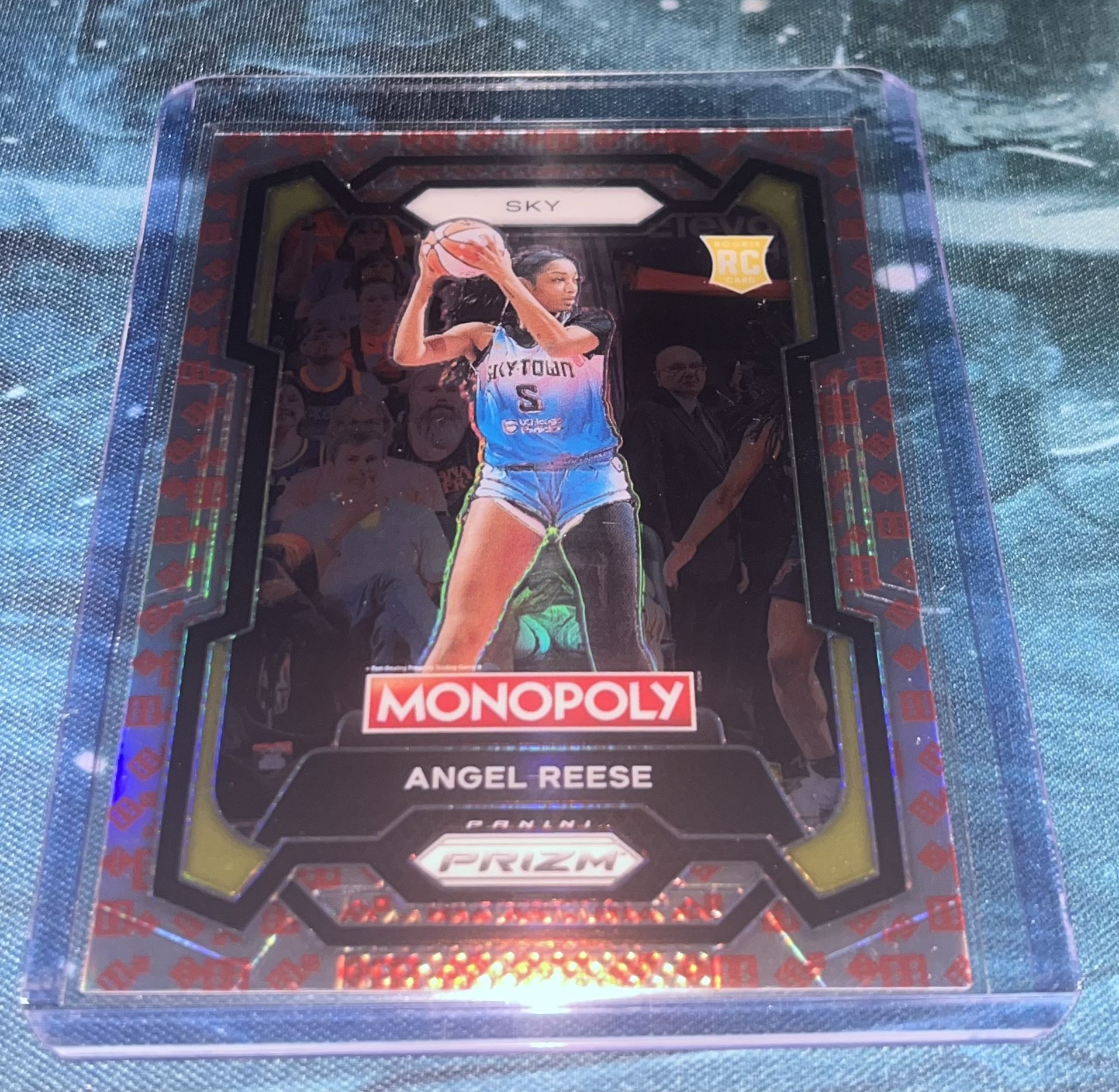 2024 Panini WNBA PRIZM Monopoly Angel Reese RED DICE SSP RC