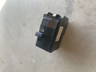Square D 2 Pole 20 Amp Circuit Breaker
