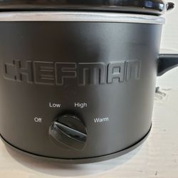 Brand New Chefman Slow Cooker 1.5 Quart 