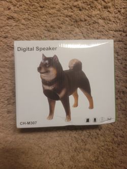 Mini Pet Dog Wireless Bluetooth Digital Speaker