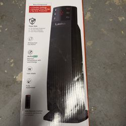 Lasko Oscillating Ceramic Space Heater with Remote – 1500W, Eco Mode, Safety Shutoff (Open Box)