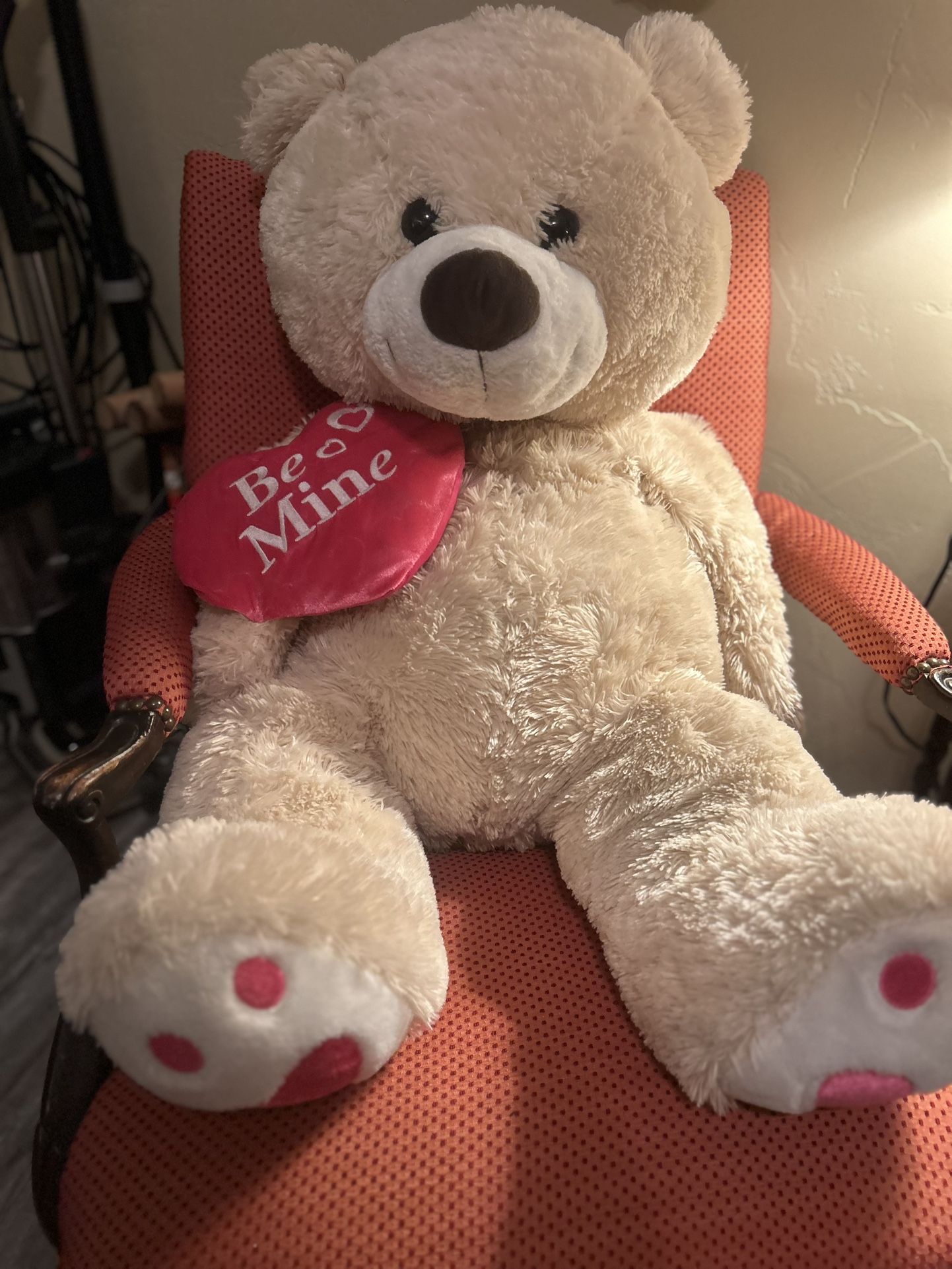 Big , Super Soft Valentines Bear