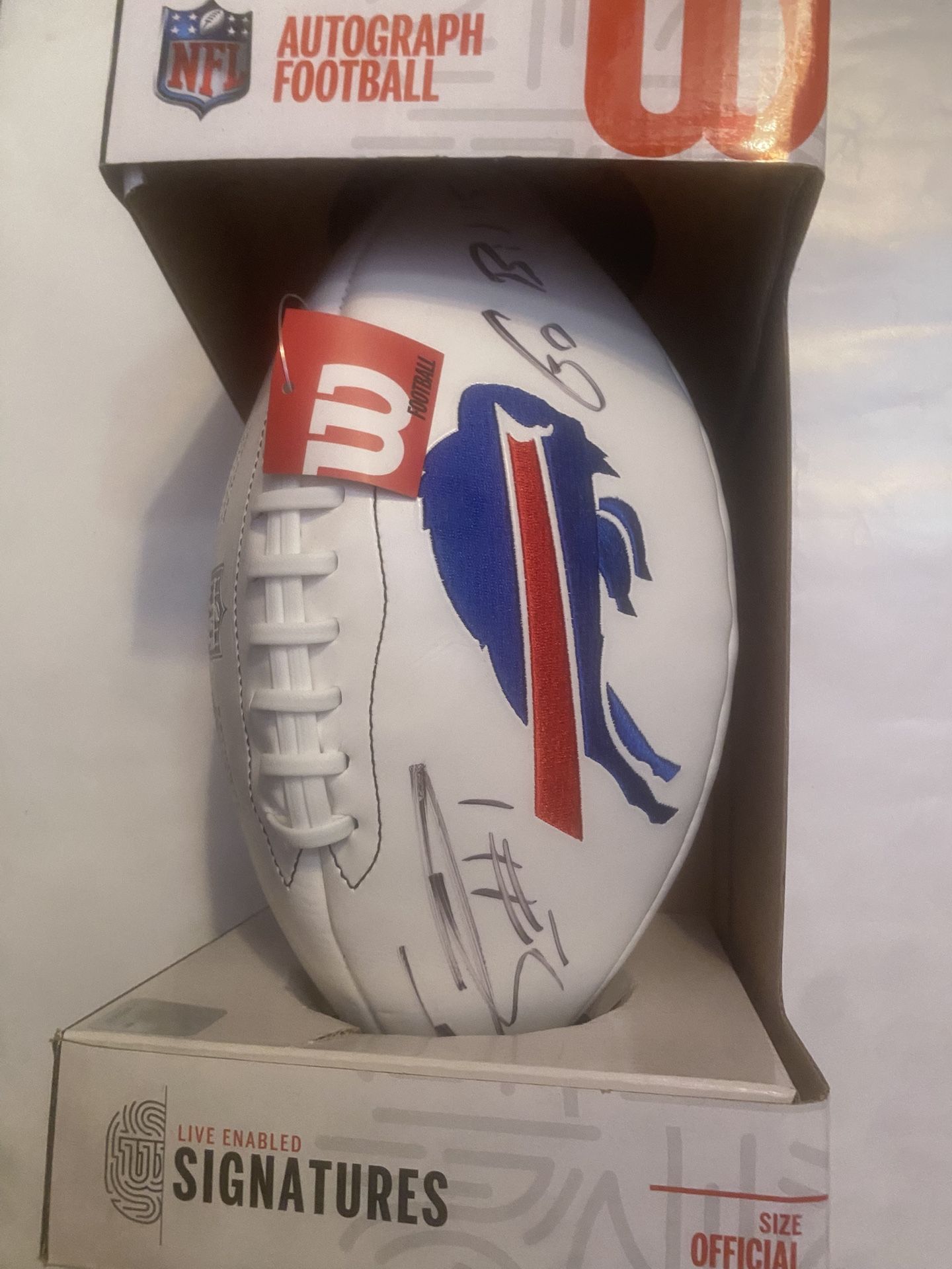 NFL Personally Signed Football