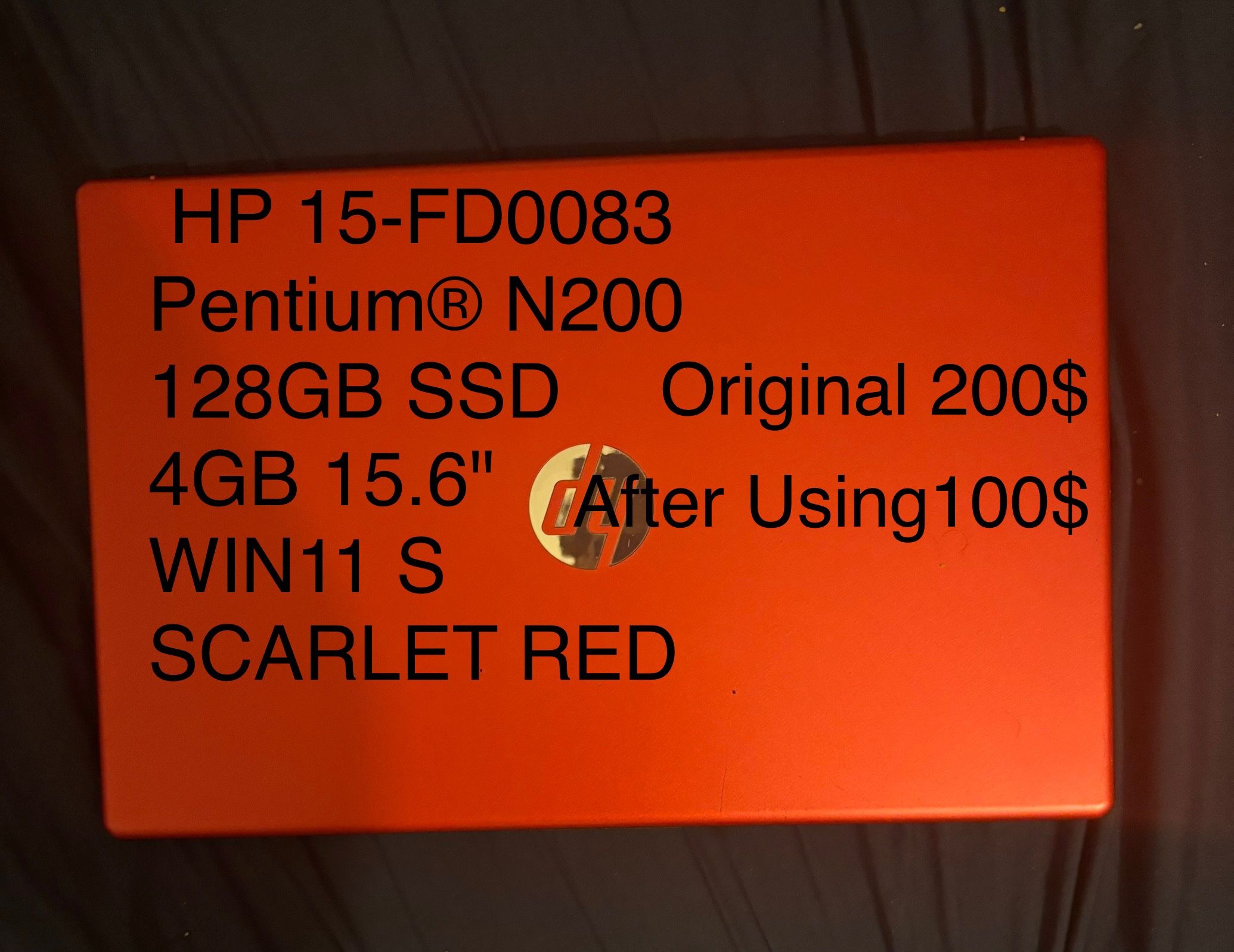 HP 15-FD0083 PentiumĀ® N200