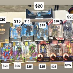 Mcfarlane Toys 7-inch DC Multiverse Figures lot