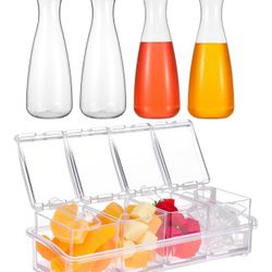 Carafes & Fruit Holder Set 