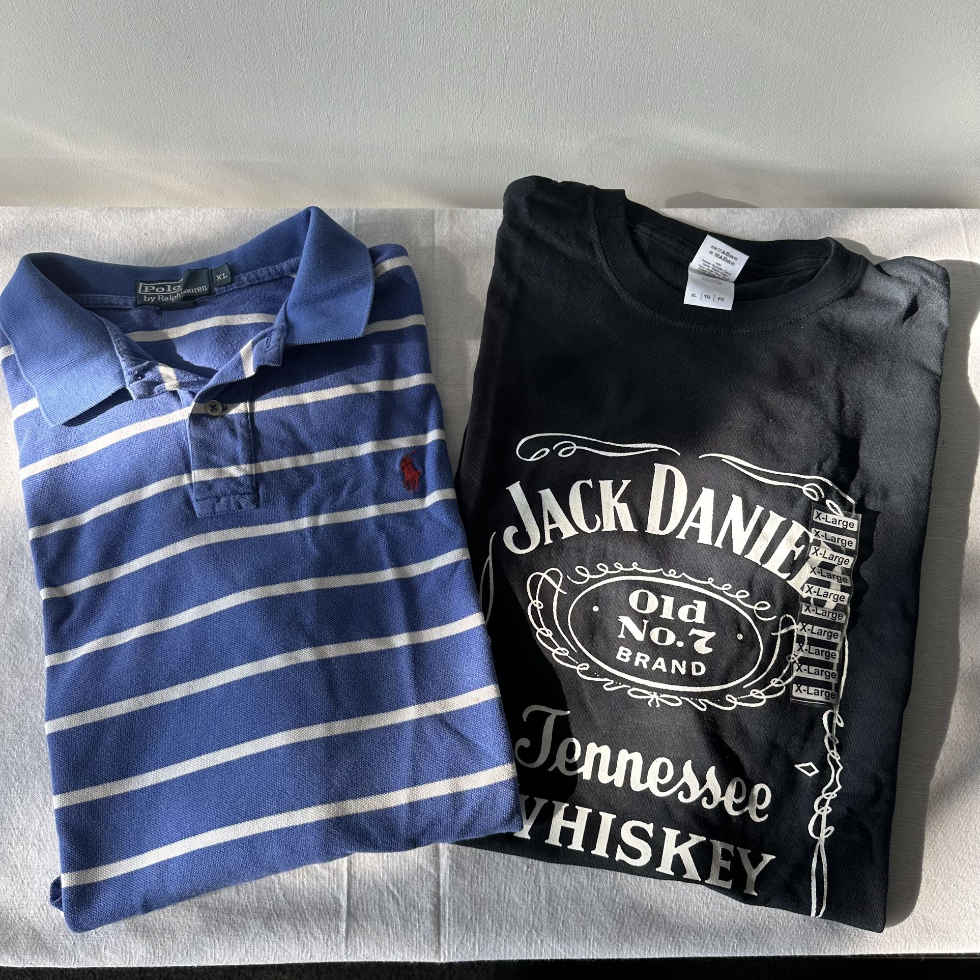Ralph Lauren Polo And Jack Daniels Graphic Tee XL