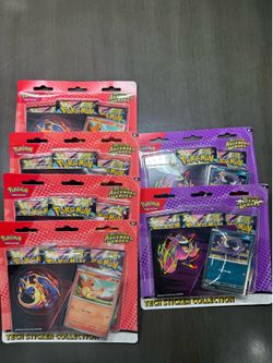 Pokemon ascended heroes tech sticker packs