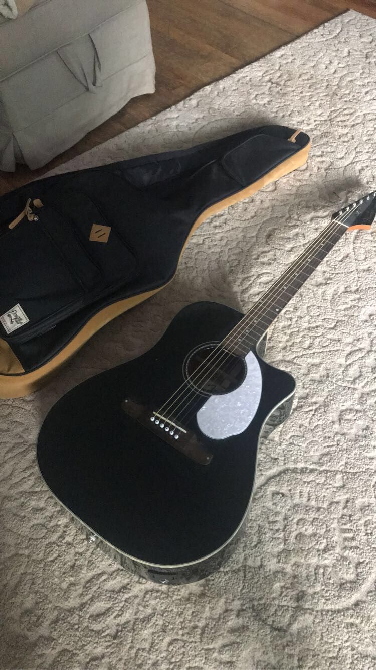 Fender acoustic guitar new