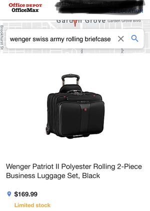 Swiss Army Rolling Briefcase For Sale In Garden Grove Ca Offerup