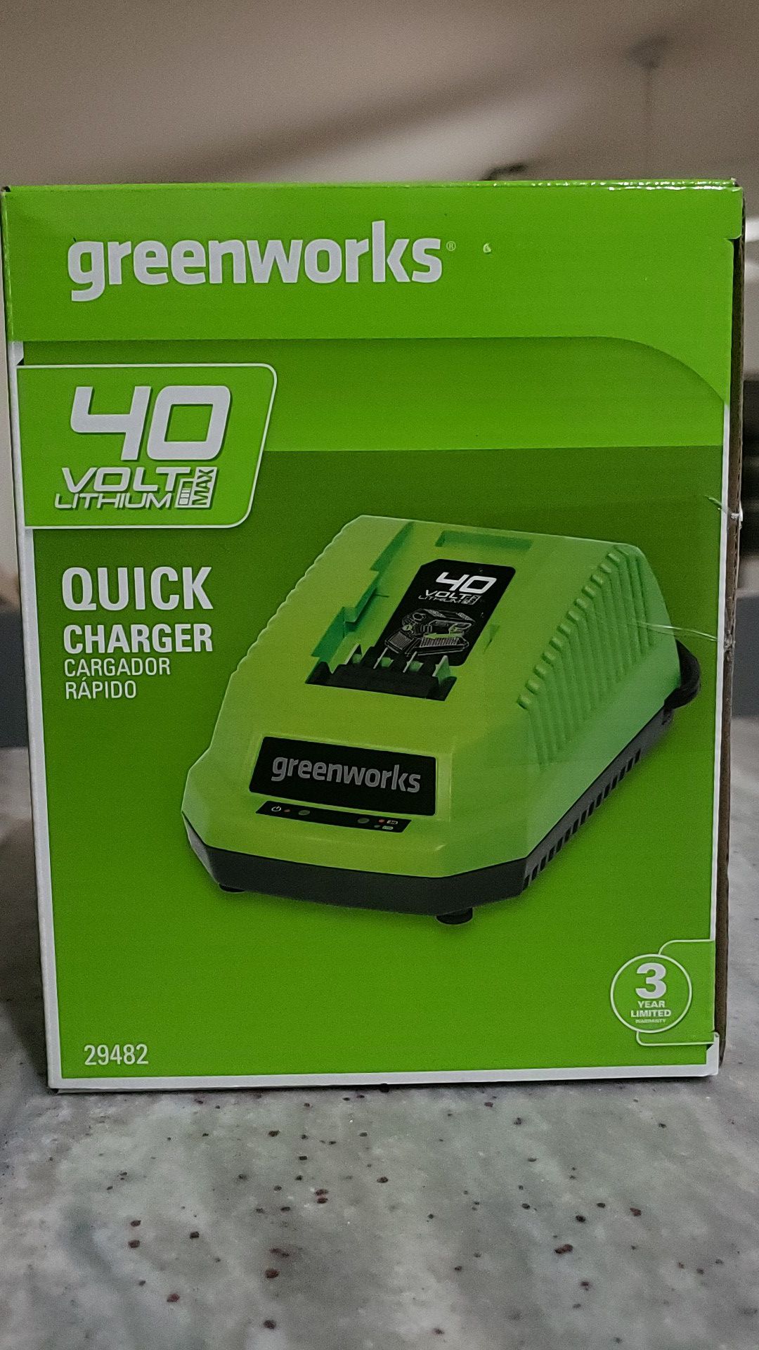 Greenworks quick charger
