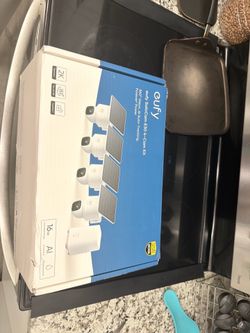 Eufy 4 solar panel cameras