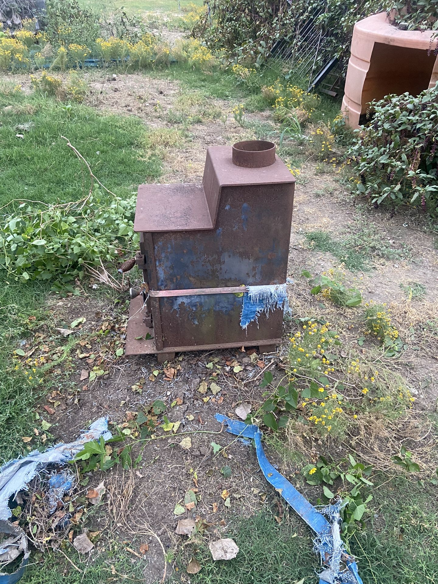 Rebel wood burning stove good condition for Sale in Sperry, OK - OfferUp