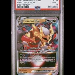 2022 Pokemon SWSH Giratina Vstar Lost Origin #131 PSA 9