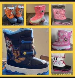 Kids Rain/ Snow Boots⛄️❄️🌧️☔️