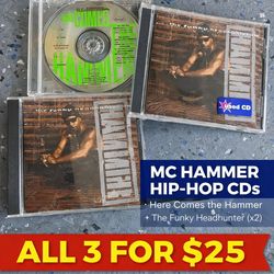 Old School Hip-Hop CDs – MC Hammer Bundle (3 CDs)