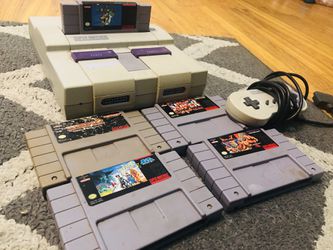 Snes Nintendo lot with games