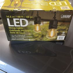 Feit Electric LED string lights 48ft