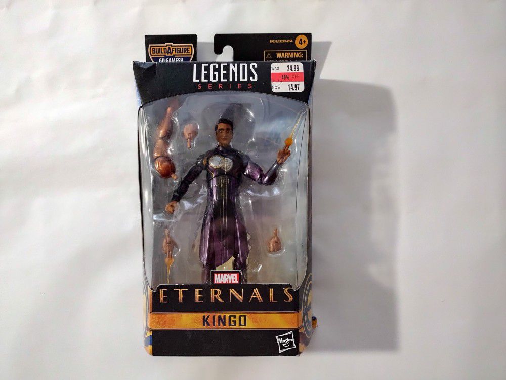 Marvel: Legends The Eternals Kingo Kids Toy Action Figure for Boys and Girls Ages 4 5 6 7 8 and Up (6")

