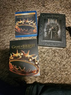 Game of thrones season 1 and 2 blu ray