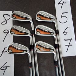 Cobra Forged 5-P iron set-KBS stiff flex 120g; price firm